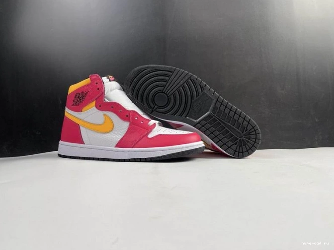 Air High OGLight 1 Red Jordan Fusion 555088-603 0903